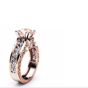 Vintage Round Cut Ring